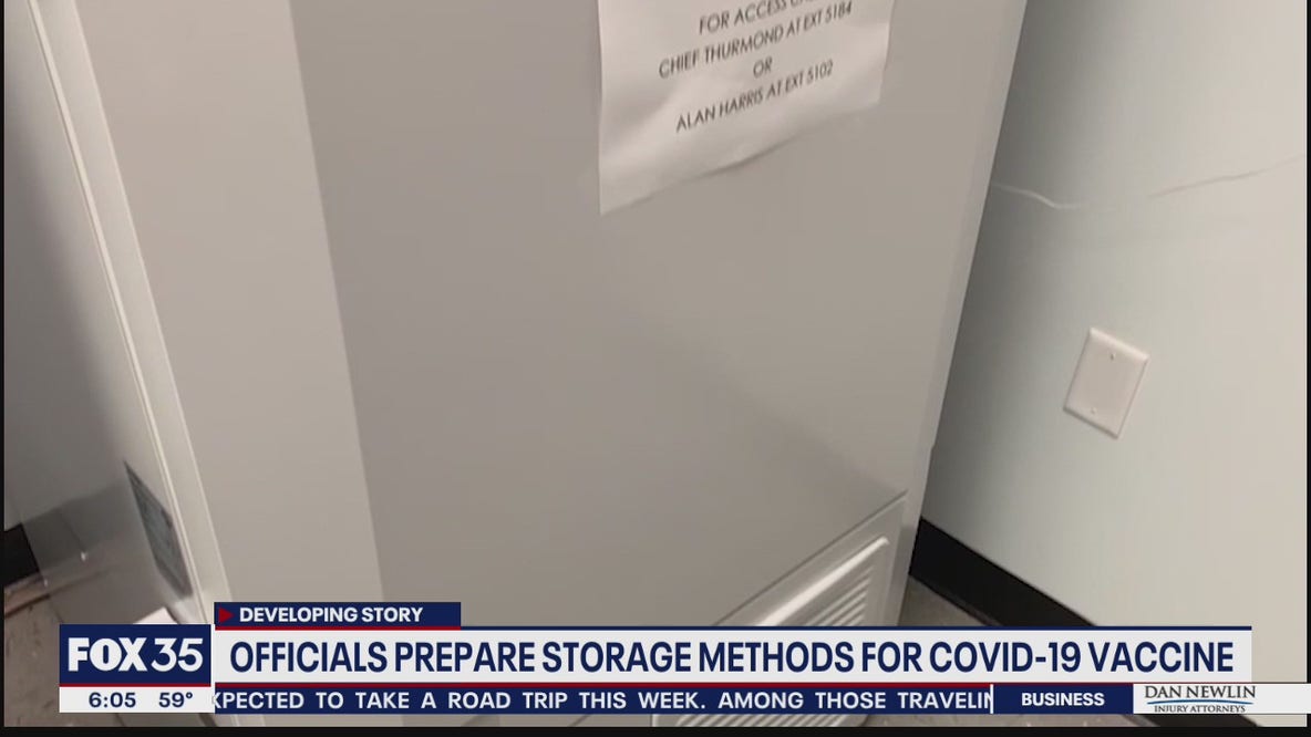 Seminole County officials prepare storage methods for COVID-19 vaccine